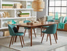 Jedda Oval Dining Table Dark Walnut - Casa Morelos / Coahuila Furniture (Oklahoma City, OK)