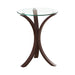 Edgar Round Accent Table Cappuccino - Casa Morelos / Coahuila Furniture (Oklahoma City, OK)