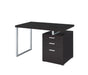 Brennan 3-drawer Office Desk Cappuccino - Casa Morelos / Coahuila Furniture (Oklahoma City, OK)