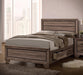 Kauffman California King, E.king, & Queen Panel Bed Washed Taupe - Casa Morelos / Coahuila Furniture (Oklahoma City, OK)