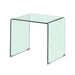 Ripley Square End Table Clear - Casa Morelos / Coahuila Furniture (Oklahoma City, OK)