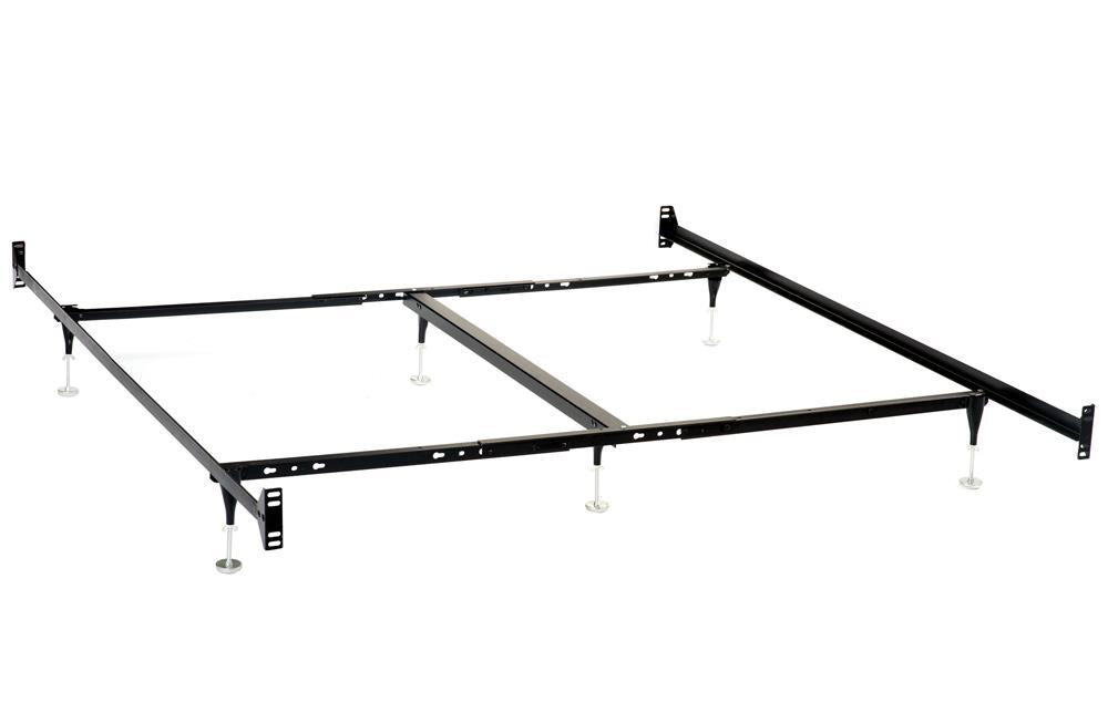 Esme California King, E.King, Queen, Twin Over Full Bed Frame Black - Casa Morelos / Coahuila Furniture (Oklahoma City, OK)
