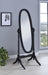Cabot Rectangular Cheval Mirror with Arched Top Black - Casa Morelos / Coahuila Furniture (Oklahoma City, OK)