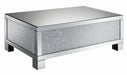 Gillian Rectangular Coffee Table Clear Mirror - Casa Morelos / Coahuila Furniture (Oklahoma City, OK)