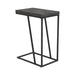 Carly Expandable Chevron Rectangular Accent Table Grey - Casa Morelos / Coahuila Furniture (Oklahoma City, OK)