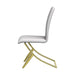 Carmelia Upholstered Side Chairs White (Set of 4) - Casa Morelos / Coahuila Furniture (Oklahoma City, OK)