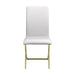 Carmelia Upholstered Side Chairs White (Set of 4) - Casa Morelos / Coahuila Furniture (Oklahoma City, OK)