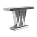 Crocus Rectangular Console Table Silver - Casa Morelos / Coahuila Furniture (Oklahoma City, OK)