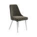 Cabianca Curved Back Side Chairs Grey (Set of 2) - Casa Morelos / Coahuila Furniture (Oklahoma City, OK)