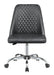 Althea Upholstered Tufted Back Office Chair Grey and Chrome - Casa Morelos / Coahuila Furniture (Oklahoma City, OK)
