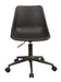Carnell Adjustable Height Office Chair with Casters Brown and Rustic Taupe - Casa Morelos / Coahuila Furniture (Oklahoma City, OK)