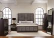 Durango California King, Eastren King, & Queen Upholstered Bed Smoked Peppercorn and Grey - Casa Morelos / Coahuila Furniture (Oklahoma City, OK)