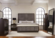 Durango California King, Eastren King, & Queen Upholstered Bed Smoked Peppercorn and Grey - Casa Morelos / Coahuila Furniture (Oklahoma City, OK)