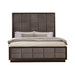 Durango California King, Eastren King, & Queen Upholstered Bed Smoked Peppercorn and Grey - Casa Morelos / Coahuila Furniture (Oklahoma City, OK)