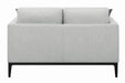 Apperson Cushioned Back Loveseat Light Grey - Casa Morelos / Coahuila Furniture (Oklahoma City, OK)