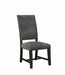 Twain Upholstered Side Chairs Warm Grey (Set of 2) - Casa Morelos / Coahuila Furniture (Oklahoma City, OK)