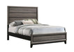 Watson Full & Twin Panel Bed Grey Oak - Casa Morelos / Coahuila Furniture (Oklahoma City, OK)