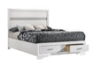 Miranda Full & Twin Storage Bed White - Casa Morelos / Coahuila Furniture (Oklahoma City, OK)