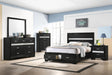 Miranda Full & Twin Storage Bed Black - Casa Morelos / Coahuila Furniture (Oklahoma City, OK)