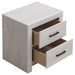 Brantford 2-drawer Nightstand Coastal White - Casa Morelos / Coahuila Furniture (Oklahoma City, OK)
