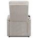 Henrietta Power Lift Recliner with Storage Pocket Beige - Casa Morelos / Coahuila Furniture (Oklahoma City, OK)