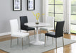 Maston Upholstered Dining Chairs White (Set of 4) - Casa Morelos / Coahuila Furniture (Oklahoma City, OK)