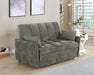 Cotswold Tufted Cushion Sleeper Sofa Bed Light Grey & Dark Grey - Casa Morelos / Coahuila Furniture (Oklahoma City, OK)