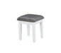 Elijah Vanity Set with LED Lights White and Dark Grey - Casa Morelos / Coahuila Furniture (Oklahoma City, OK)