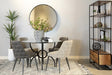 Cosmo Upholstered Curved Back Side Chairs (Set of 2) - Casa Morelos / Coahuila Furniture (Oklahoma City, OK)