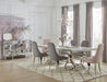 Antoine Upholstered Demi Arm Dining Side Chairs (Set of 2) - Casa Morelos / Coahuila Furniture (Oklahoma City, OK)