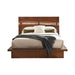 Winslow California King, E.King & Queen Bed Smokey Walnut and Coffee Bean - Casa Morelos / Coahuila Furniture (Oklahoma City, OK)