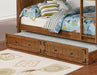 Oakdale Storage Trundle Rustic Honey - Casa Morelos / Coahuila Furniture (Oklahoma City, OK)