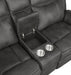 Lawrence Upholstered Tufted Back Motion Loveseat - Casa Morelos / Coahuila Furniture (Oklahoma City, OK)