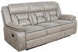 Greer Upholstered Tufted Back Motion Sofa - Casa Morelos / Coahuila Furniture (Oklahoma City, OK)