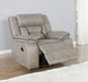 Greer Upholstered Tufted Back Glider Recliner - Casa Morelos / Coahuila Furniture (Oklahoma City, OK)