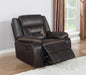 Greer Upholstered Tufted Back Glider Recliner - Casa Morelos / Coahuila Furniture (Oklahoma City, OK)