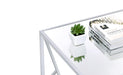 Provins 3-piece Occasional Table Set Clear Mirror and Chrome - Casa Morelos / Coahuila Furniture (Oklahoma City, OK)