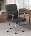 Ximena Standard Back Upholstered Office Chair Black - Casa Morelos / Coahuila Furniture (Oklahoma City, OK)