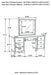 Barzini 7-drawer Vanity Desk with Lighted Mirror White - Casa Morelos / Coahuila Furniture (Oklahoma City, OK)
