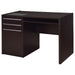 Halston Rectangular Connect-it Office Desk Cappuccino - Casa Morelos / Coahuila Furniture (Oklahoma City, OK)