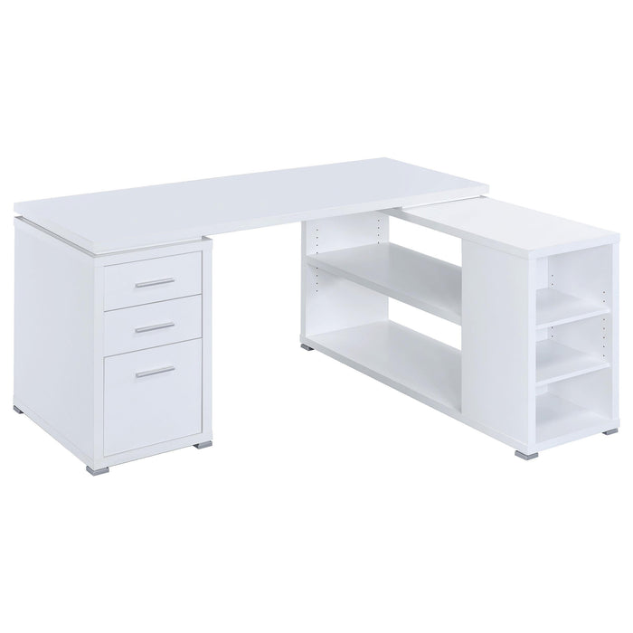 Yvette L-shape Office Desk - Casa Morelos / Coahuila Furniture (Oklahoma City, OK)