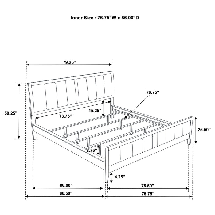 Wilkes Eastern King, Cal.King, Full, Twin, & Queen Bed - Casa Morelos / Coahuila Furniture (Oklahoma City, OK)