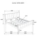 Wilkes Eastern King, Cal.King, Full, Twin, & Queen Bed - Casa Morelos / Coahuila Furniture (Oklahoma City, OK)
