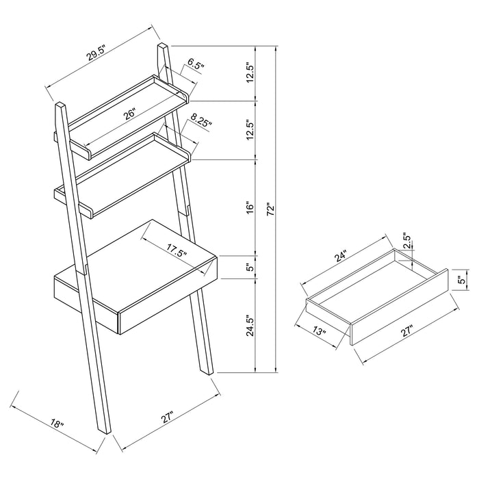Colella Desk Sets - Casa Morelos / Coahuila Furniture (Oklahoma City, OK)