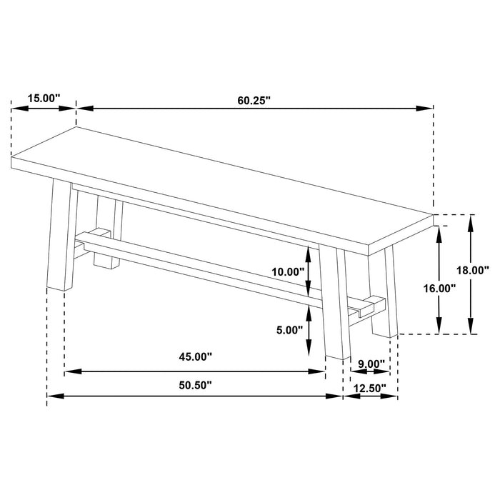 Middleton Benches - Casa Morelos / Coahuila Furniture (Oklahoma City, OK)