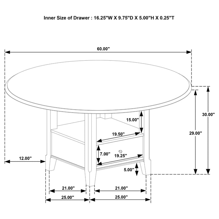 Twyla Dining Tables - Casa Morelos / Coahuila Furniture (Oklahoma City, OK)