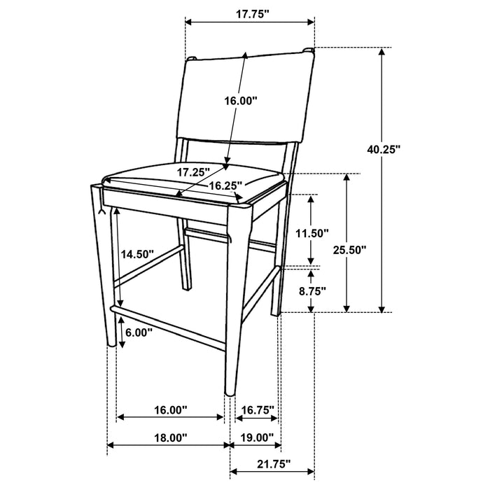 Ottowa Counter Stools - Casa Morelos / Coahuila Furniture (Oklahoma City, OK)