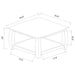 Dixon Table Sets - Casa Morelos / Coahuila Furniture (Oklahoma City, OK)