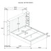 Arielle Bedroom Set - Casa Morelos / Coahuila Furniture (Oklahoma City, OK)
