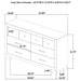 Arielle Bedroom Set - Casa Morelos / Coahuila Furniture (Oklahoma City, OK)